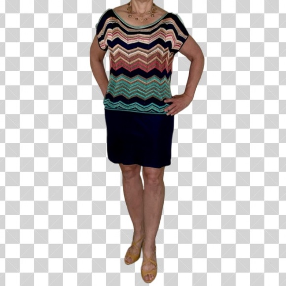 Laundry By Shelli Segal Dresses & Skirts - Laundry by Shelli Segal * Unique “Missoni Style” Knit Dress * Size M